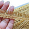 Golden Zari Lace & Border - ( 9mtr )
