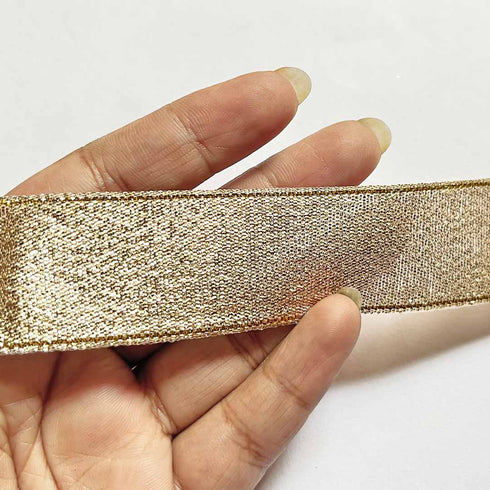 Bronze Zari Gota Border - ( 5mtr )