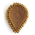 Tilak Shape | Antique Gold | Finish Handcrafted Box | Stonework | Ghungroo | Craft Shop India