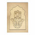 Jharokha With Hamsa Hand Mdf Cutout 13 inches Set of 2