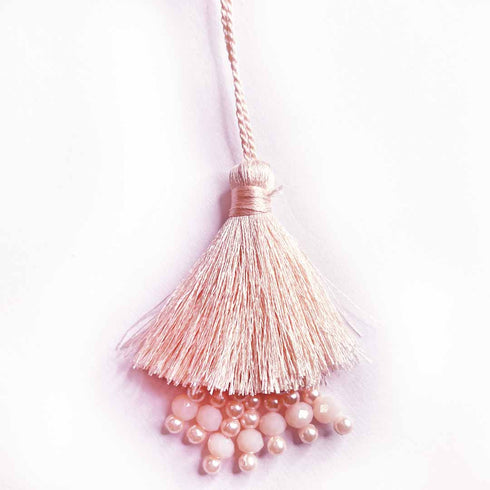 Light Peach Color Thread Tassels | tassles | Toran | Silk Thread | Craft Shop India | Art Craft | Indian craft