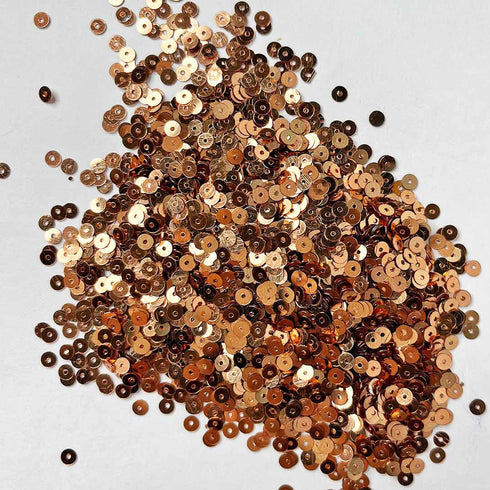 Bronze Color Circular Sequins / Shakers