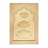 Jharokha With Pichwai Lotus Mdf Cutout 13 inches Set of 2