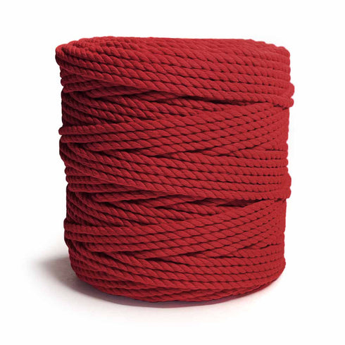 Rust - 4 mm Twisted Macrame Cord