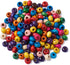 Multicolored Small Size Wooden Beads