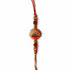 Peach Color Zardozi Work Couple Rakhi | Peach Color | Zardori Work | Couple Rakhi | Craft shop India | Online Craft Store