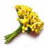 Yellow Pink Artificial Pollen Flower Set Of 4 Bunch
