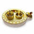 Yellow Color Acrylic Roli Chawal Plate