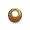 Golden Gota Round Shape Pack Of 20