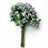 Silver Artificial Pollen Flower Set Of 4 Bunch