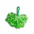 Green Color Crystal Beads & Katdana Ruffled Tassels Set Of 2