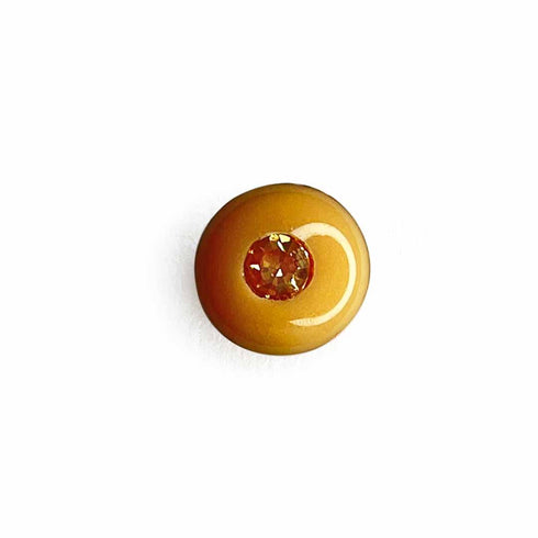 Peach Color Round Fancy Buttons Set Of 10