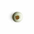 White Color Round Fancy Buttons Set Of 10