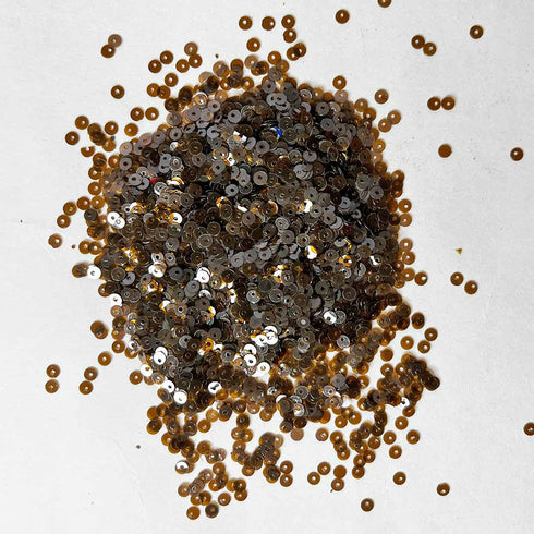 Brown Color Circular Sequins / Shaker