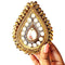 Tilak Shape | Antique Gold | Finish Handcrafted Box | Stonework | Ghungroo | Craft Shop India