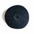 Black Color Natural Burlap Fabric Jute Roll Ribbon 5mtrs