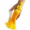 10 Inch Yellow Color Matka Tassel Set Of 4