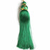 10 Inch Green Color Matka Tassel Set Of 4