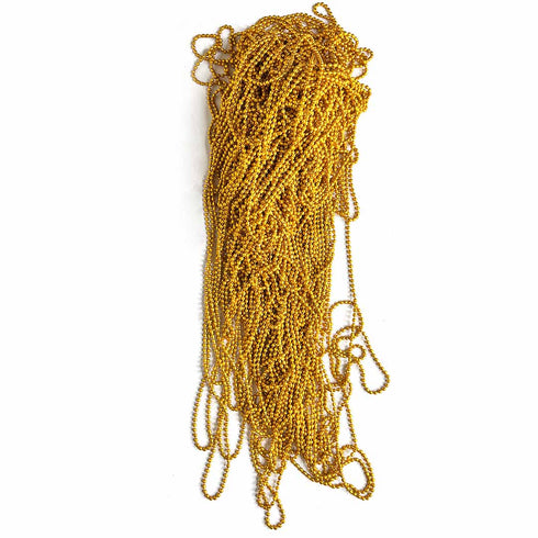 Golden Color Ball Chain for Jewelry Making Pack of 10 Meters | craft shop india | craft shop | india craft shop | craft shop