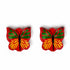 Red Color Wooden Butterfly