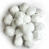 White Color Big Size Pom Pom Pack Of 25