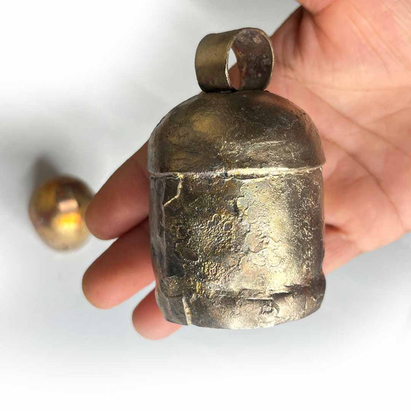 Kutch Copper Bells 5 Inches Set of 2 | Kutch Bells | Bells | Copper Kutch Bells | craft shop india | Art Craft | Resin | Gujrati Art | Gujrat | Project | Door Bell | carft shop india