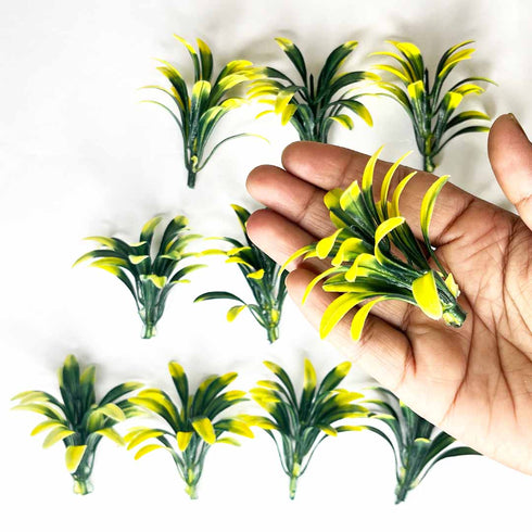 Dark Green Color Leaf Bunch Set Of 12