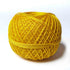 Bright Yellow Color 3 Ply Crochet Thread Cotton Yarn for Knitting & Craft Making