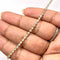 Jewellry Chain | Jewellry Making Stone Chain | Chain Pack of 5 Meter | Stone With golden Color Chain | fashion | Shop | Online Jewellry | Craft SHop India