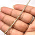 Jewellry Chain | Jewellry Making Stone Chain | Chain Pack of 5 Meter | Stone With golden Color Chain | fashion | Shop | Online Jewellry | Craft SHop India