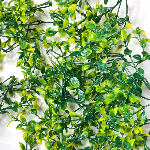 3 Stems Green Color Leafs Pack Of 25