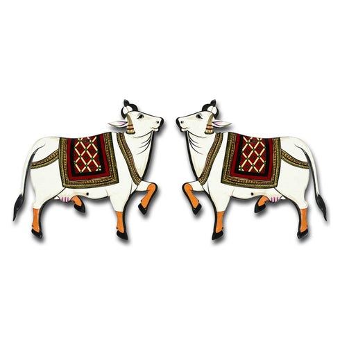 Decorative Pichwai Cow Mdf 5 IN