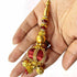 Maroon Silk | Thread Ethnic Work | Latkan | Hanging Set of 2 | Cones With Beads latkan | Hanging Beads | Hanging Latkan | Art Craft | Online Craft | Hobby Craft | Craft Material | Craft Shop India | Craft Store Online