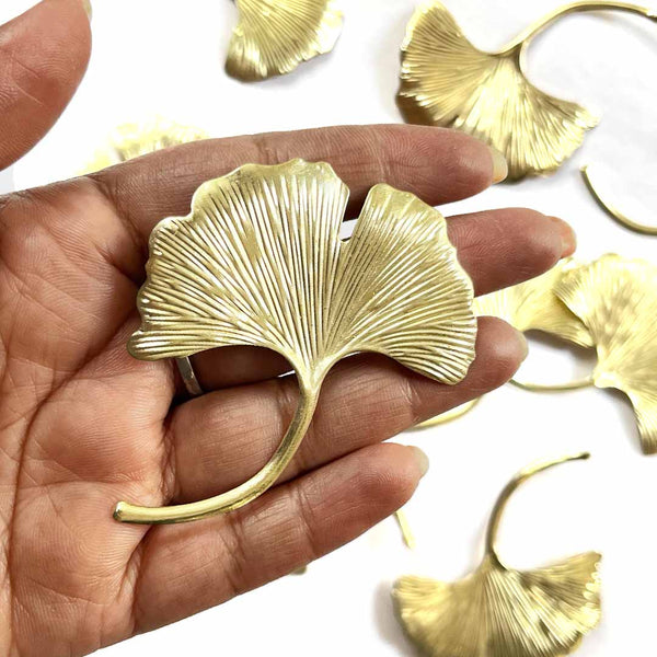 Metal Ginkgo Leaf | Leaf Golden Patra | Patra Pack Of 20 | Art Craft | Online Craft | Hobby Craft | Craft Material | Craft Shop India | Craft Store Online | Handemade | Indian decoration | Craft Making | Project Making | Wedding Decoration