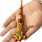Maroon Color Glass Beads | Jarkan Work Latkan | Latkan Hanging Set Of 2 | Latkan Hanging Set Of 2 | Cones With Beads latkan | Hanging Beads | Hanging Latkan | Set of 2 Hanging Latkan | Art Craft | Online Craft | Hobby Craft | Craft Material | Craft Shop India | Craft Store Online