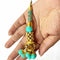Firozi Color Glass Beads | Jarkan Work Latkan | Latkan Hanging | Hanging Latkan Set of 2 | jarkan Work | Beads | Light Green Color Beads | Glass Beads | jarkan Work latkan Hanging | Hanging Set of 2 | Cones With Beads latkan | Hanging Beads | Hanging Latkan | Set of 2 Hanging Latkan | Art Craft | Online Craft | Hobby Craft | Craft Material | Craft Shop India | Craft Store Online