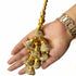 Golden Color Cones With Beads Latkan Hanging Set Of 2 | Golden Color | Cones With Beads latkan | Hanging Beads | Hanging Latkan | Set of 2 Hanging Latkan | Art Craft | Online Craft | Hobby Craft | Craft Material | Craft Shop India | Craft Store Online
