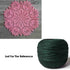 Dark Green 3 PLY Premium Knitting Crochet Cotton Thread Balls for Knitting, Weaving, Embroidery and Craft Making