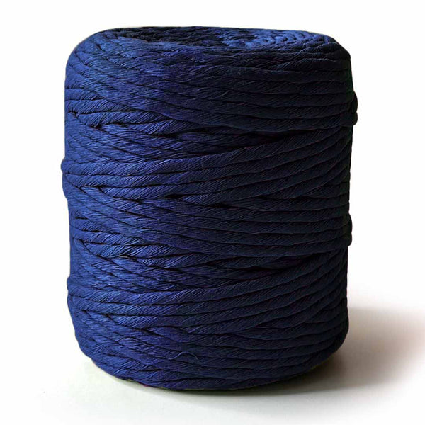 Dark Blue - 4 mm Strand Macrame Cord | Twisted macrame Cord | Macrame cord | Craft Store | Art Craft | collection | Projects | DIY | Craft | Craft Making | Craft Shop India | India Craft Shop | Shop Craft