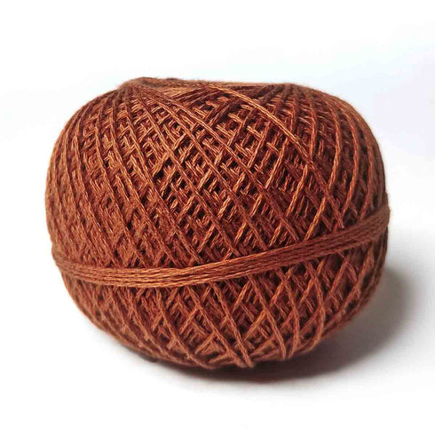 Light Brown Color 3 Ply Crochet Thread Cotton Yarn for Knitting & Craft Making