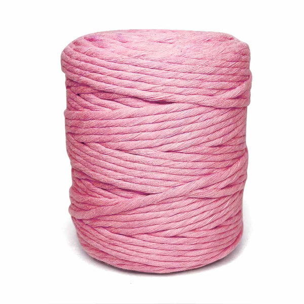 Light Pink - 4 mm Single Strand Macrame Cord | Macrame Cord | Single Strand | 4MM | Art Craft | Craft Shop India | Indian Craft | Hand Made