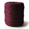 Maroon - 3 mm Twisted Macrame Cord