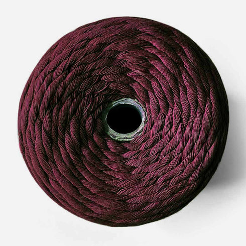 Maroon - 3 mm Twisted Macrame Cord