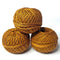 Mustards Yellow Color 3 Ply Crochet Thread Cotton Yarn for Knitting & Craft Making Set of 3