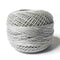 Metallic Silver Cotton Crochet Thread Balls for Knitting, Weaving, Embroidery and Craft Making