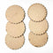 scalloped Mdf Base Set of 6
