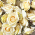 Light Yellow & Cream Shaded Artificial Rose Flower Set Of 6