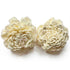 Cream Color Sola Wood Flower Pack of 10
