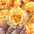Peach Color Peony Flower Head Artificial Pack of 20 (5.5cm)