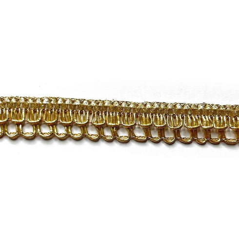 Golden Zari Weaving Lace & Border - ( 9mtr )